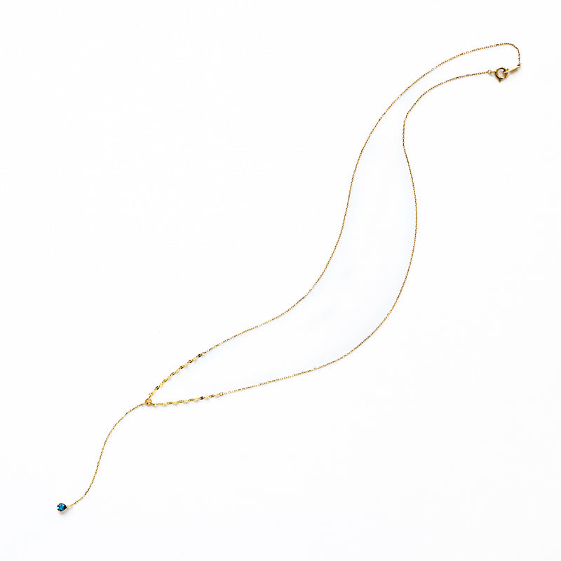 K10 Tapaz Drop Necklace