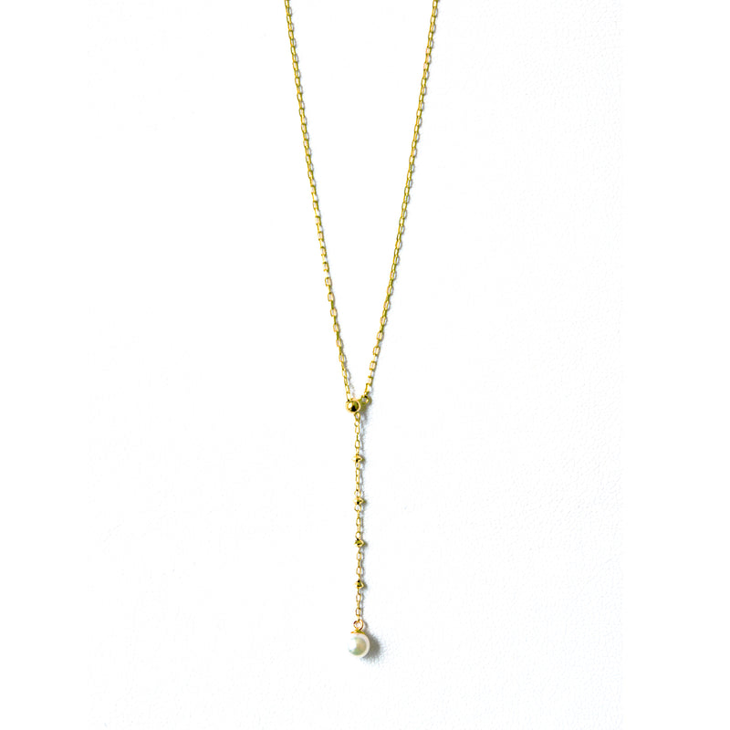 K10 Pearl Drop Necklace