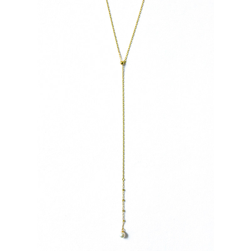 K10 Pearl Drop Necklace