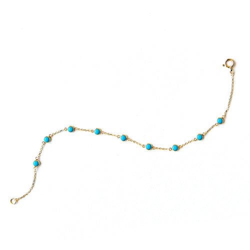 K10 Turquoise Planet Bracelet