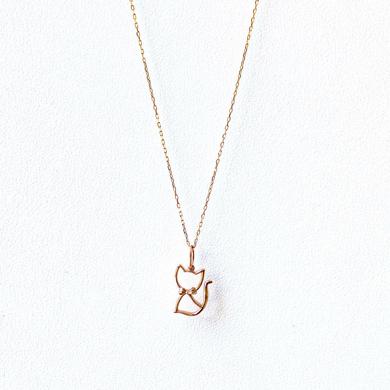 K10 Meow Shadow Necklace