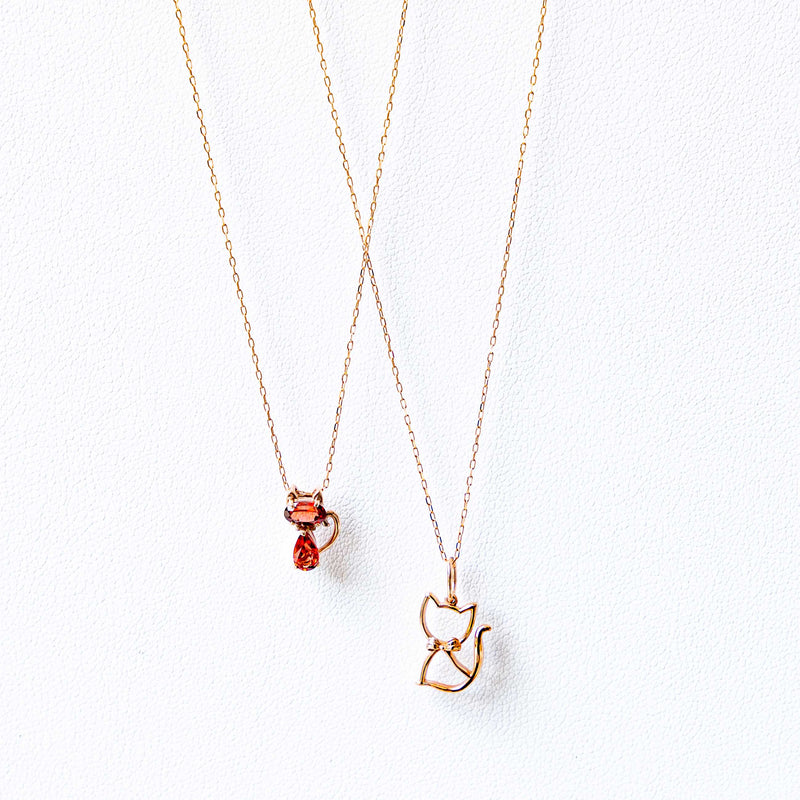 K10 Meow Shadow Necklace