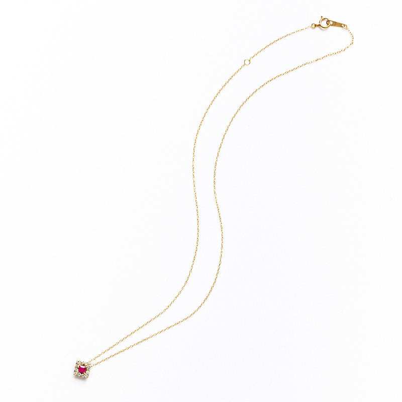 K10 Princess Ruby Necklace