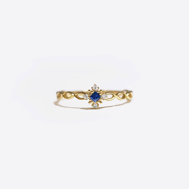 Victoria Blue Gaze Ring