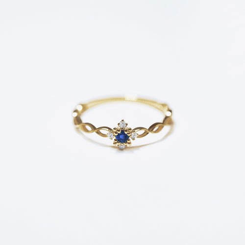 Victoria Blue Gaze Ring