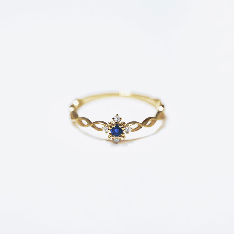 Victoria Blue Gaze Ring