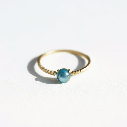 Victoria Lake Blue Dew Ring