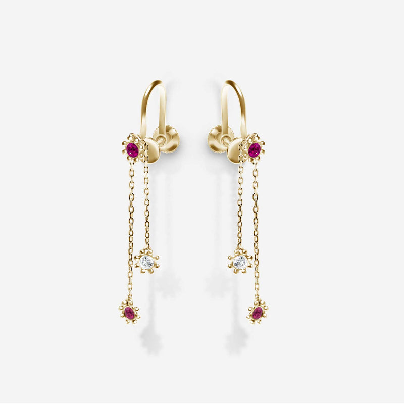 Cosmo Dangling Earrings