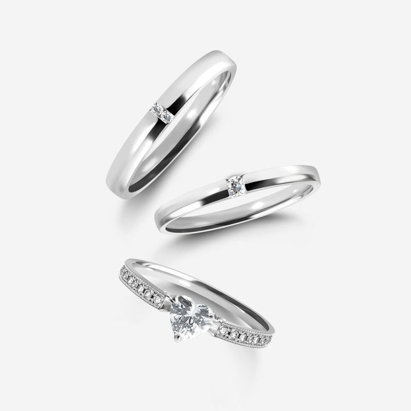 rings, diamond rings, リング, jebbie, ジェビー, ジェビージュエリー, futago, Japan jewellery, anniversary, 記念日, ダイヤモンドリング, futago bridal, Marriage rings, wedding rings, マリッジリング, ブライダル, bridal, 結婚指輪，婚戒，日本對戒, necklace, earrings, ネックレス, イヤリング, junoheart. junoheart rings