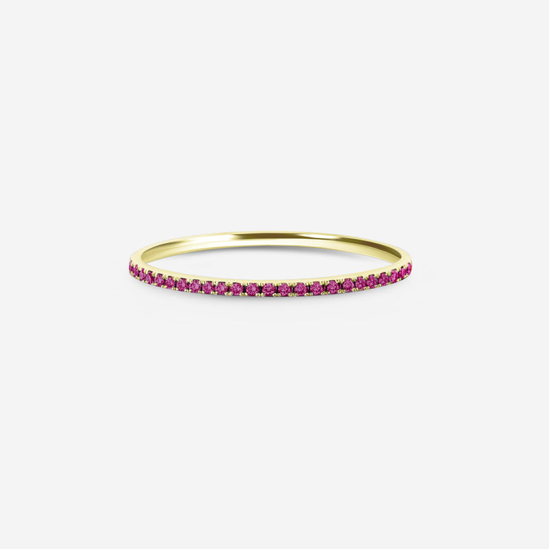 Ruby Garden Band 1mm