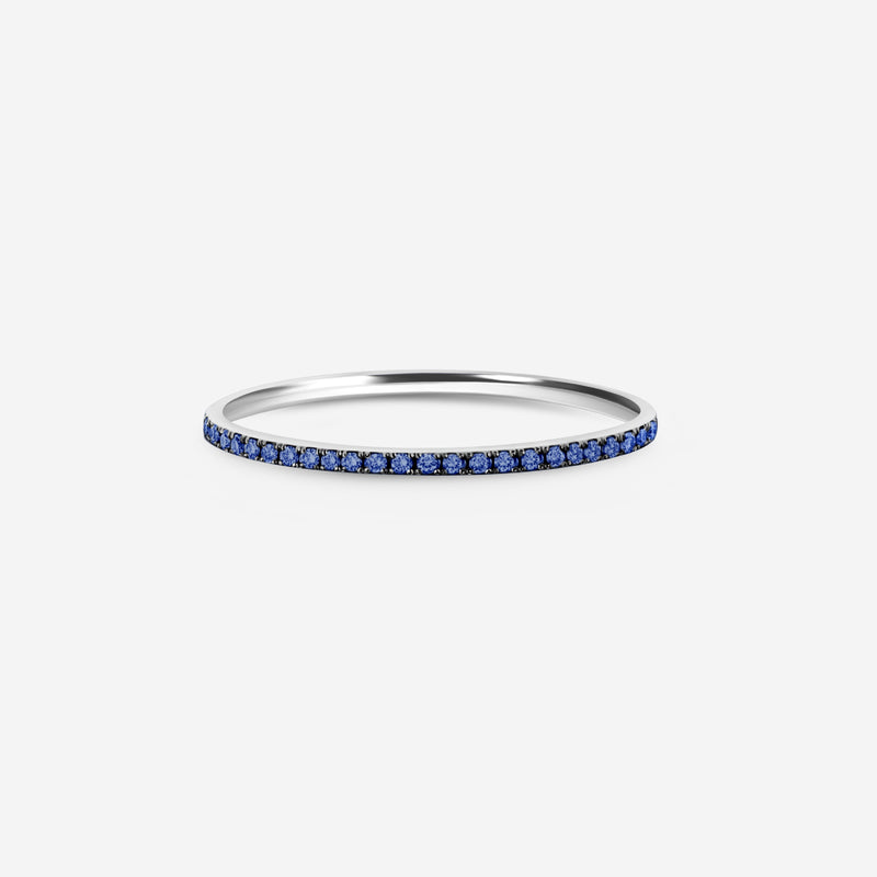 Sapphire Garden Band 1mm